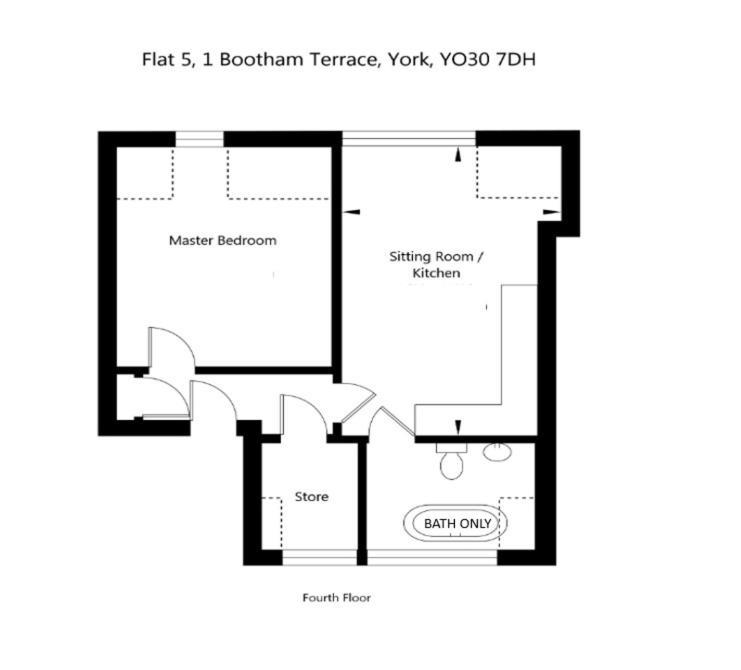 Bootham Loft Apartment Йорк Екстер'єр фото